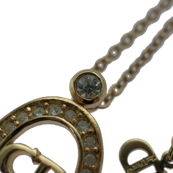Christian Dior Necklace metal Gold Auth yk13672 - Picture 4 of 12